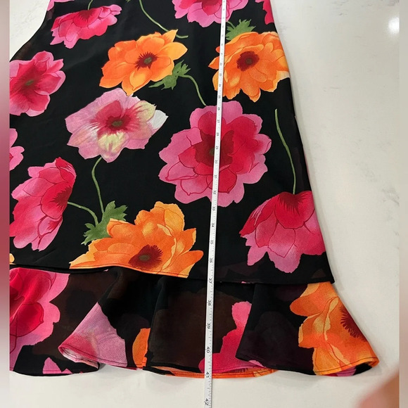 Vibrant Floral Midi Dress - Picture 12 of 15